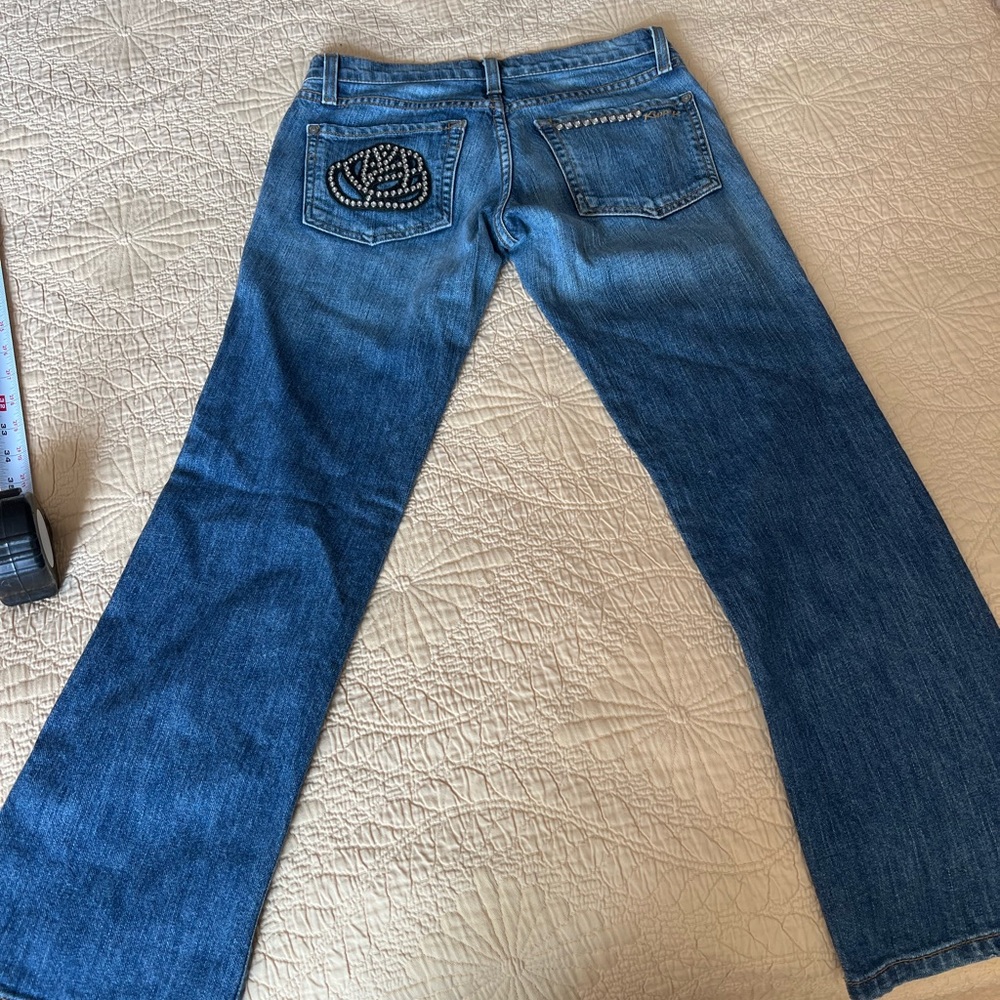 Kippys Blue Jeans with Black Embellishments - Picture 9 of 12